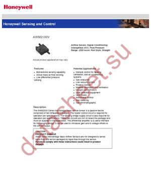 AWM2100V datasheet  